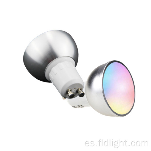 Bombilla LED inteligente Control remoto que cambia de color RGB